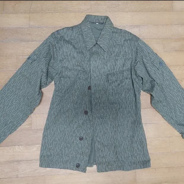 동독 동독군 초기형 레인패턴 자켓