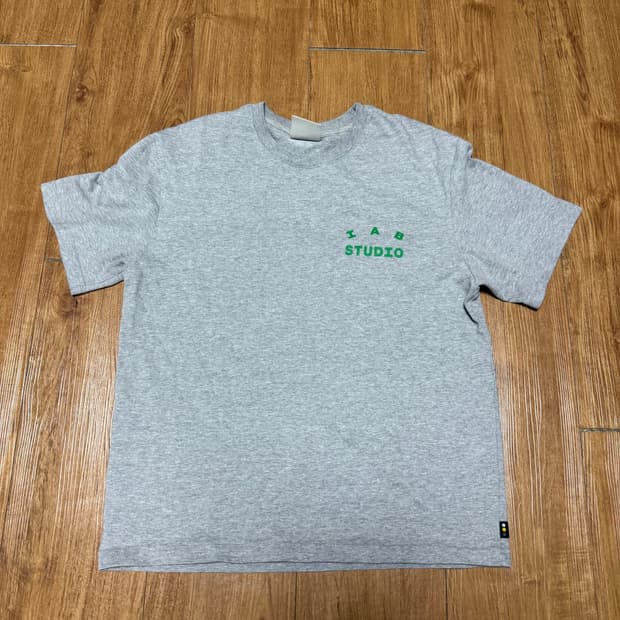 IAB 그레이 반팔 