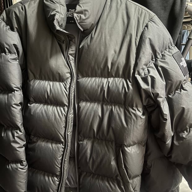 노스페이스 눕시 챠콜 s