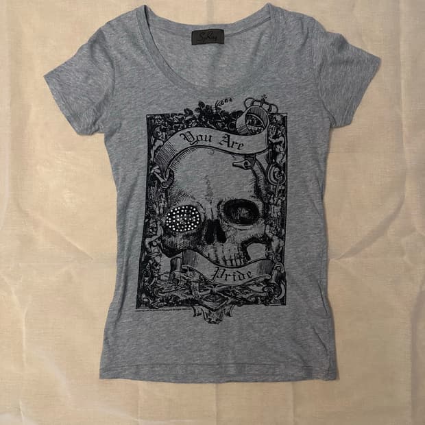 “Sp Ray“ Skull beads short sleeve