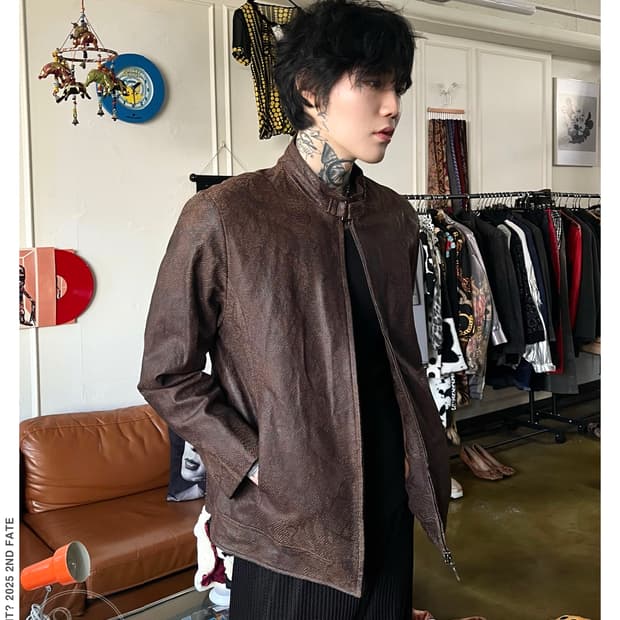 301 by TRECHENTOUNO Lambskin Python JK