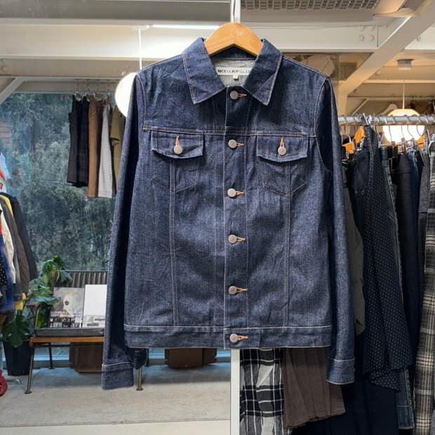 Nice claup 리지드 데님 자켓