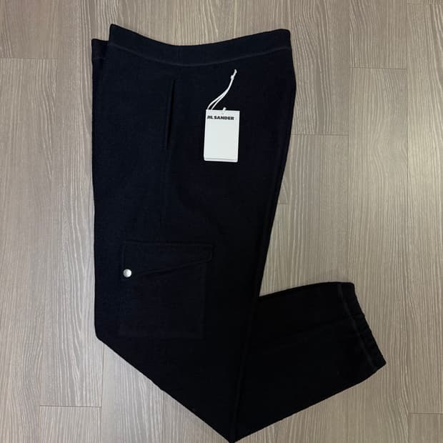Jil sander+ 울/나일론 카고 조거 팬츠 L