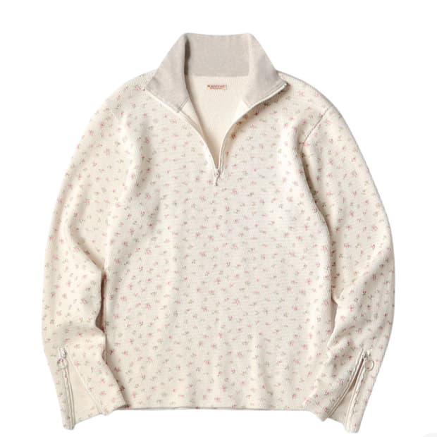 Kapital 와플 저지 스몰 플라워집업