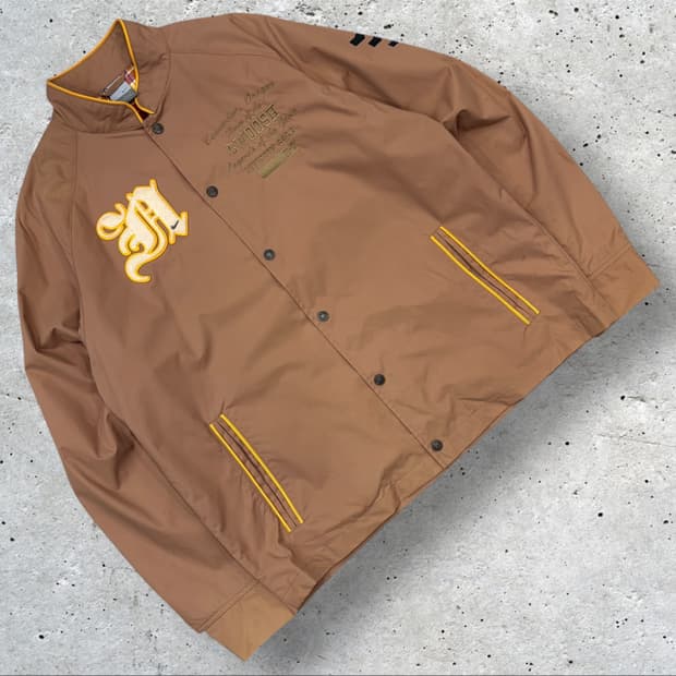 [XL] 05s 나이키 빈티지 브라운 바시티 자켓 B590