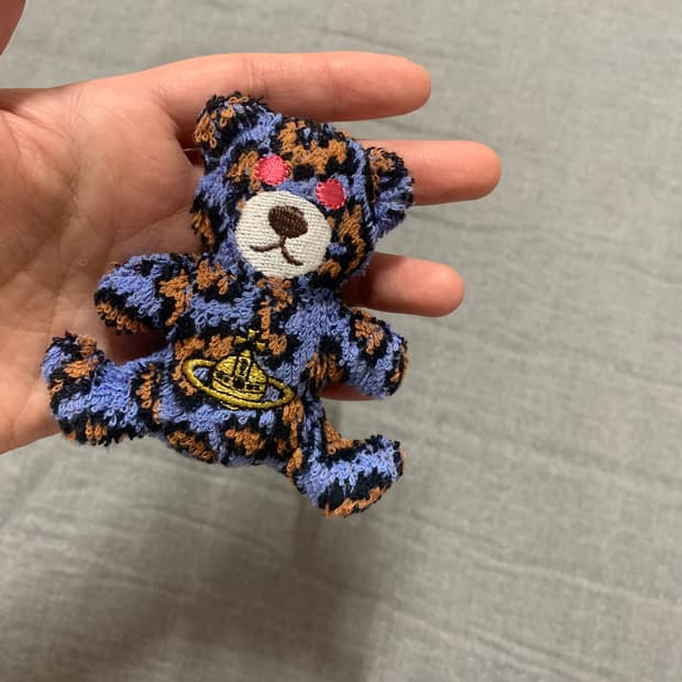 비비안웨스트우드 곰돌이 키링 백참