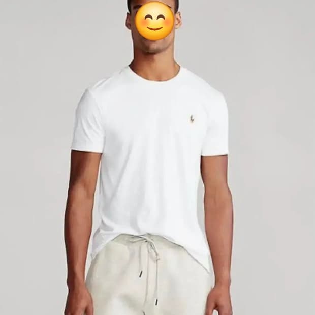 폴로 랄프로렌 커스텀슬림핏 멀티포니 반팔티 XL 