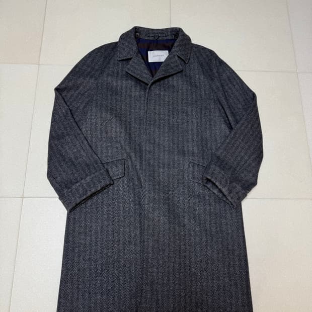 코히어런스 코브 쉐브론 트위드 그레이 M 사이즈