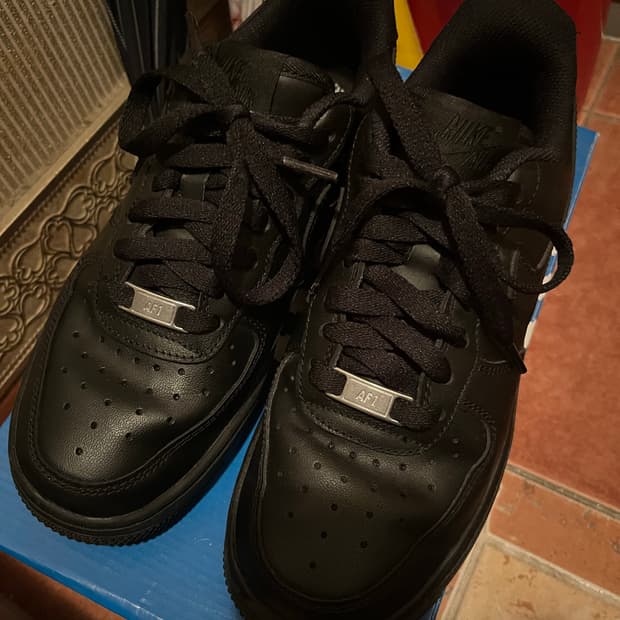 나이키 에어포스1 블랙 240