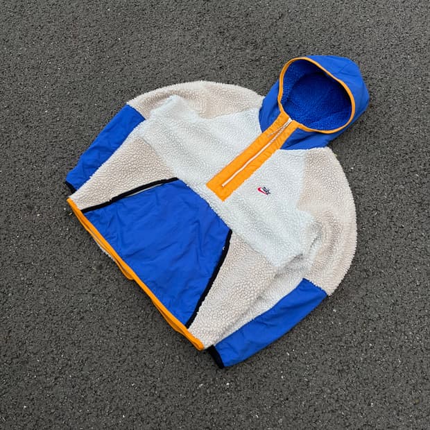 Nike Heritage Sherpa Anorak Jacket