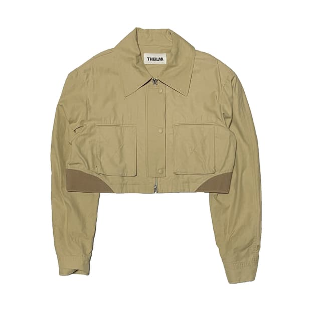 THEILMA 더일마 베이지 크롭 자켓