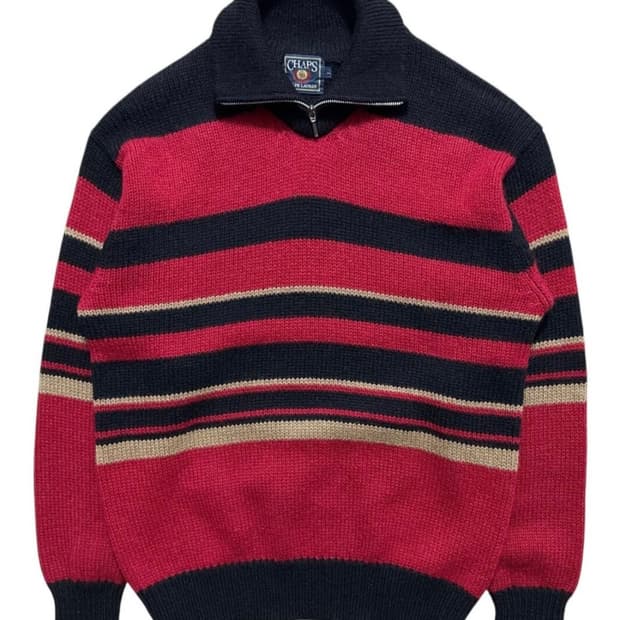 폴로 챕스 니트집업