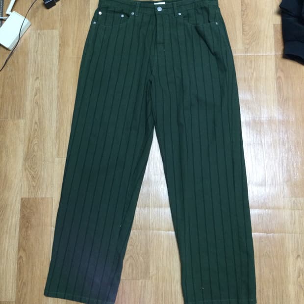 오베이 스트라이프 데님