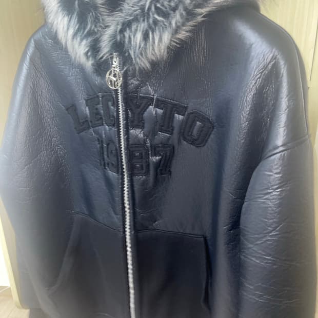 Lecyto 퍼 후드 집업