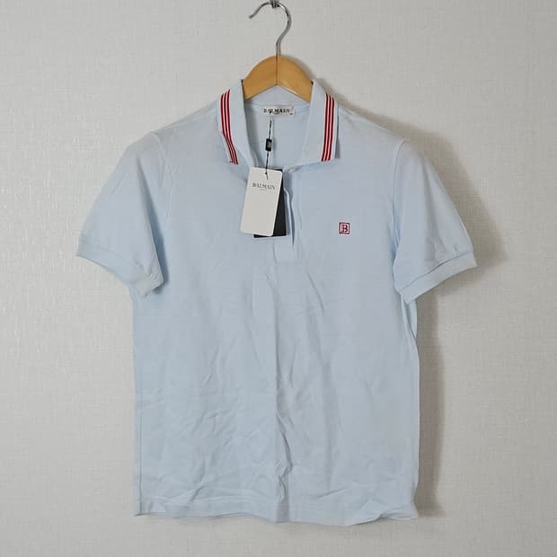 발망 BALMAIN 파리 반팔 카라티 피케티 폴로 95 (새상품)
