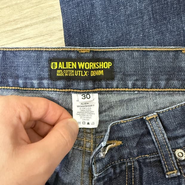 90년도 에일리언 워크샵 UTLX DENIM U.S.A
