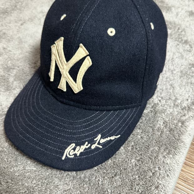 뉴에라 폴로 랄프 로렌  MLB 쿠퍼스 타운 뉴욕 양키스 레트로 스트랩백