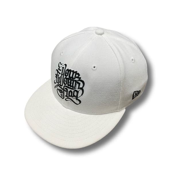 뉴에라 화이트 볼캡 스냅백 자수 로고