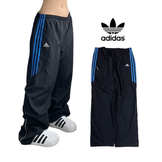 아디다스 삼선 올드스쿨 바람막이 트랙팬츠