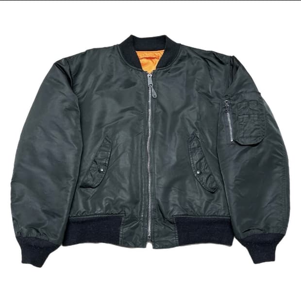 made in usa black ma-1 