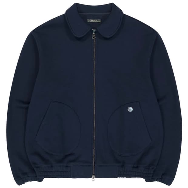 (구함) 코이세이오 038 라운드 트랙 집업 네이비