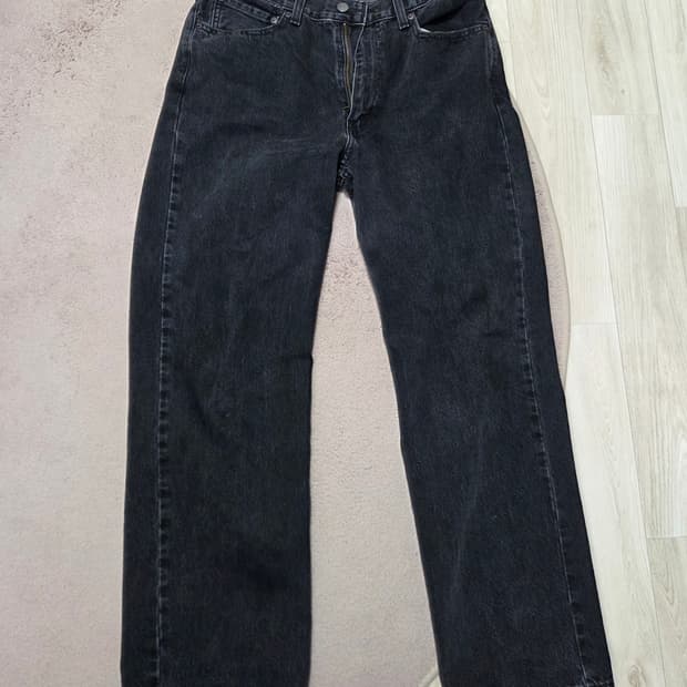 리바이스 565 흑청 32사이즈