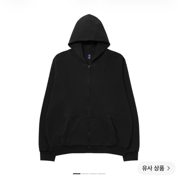 (Xl) 이지 갭 후드집업 블랙