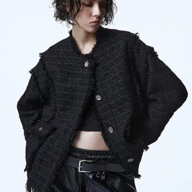 <새상품> 트리밍버드 Relaxed Tweed Jacket 트위드 자켓