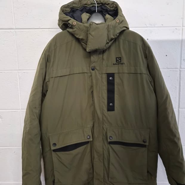 L/100) 살로몬 덕다운 패딩 팝니다