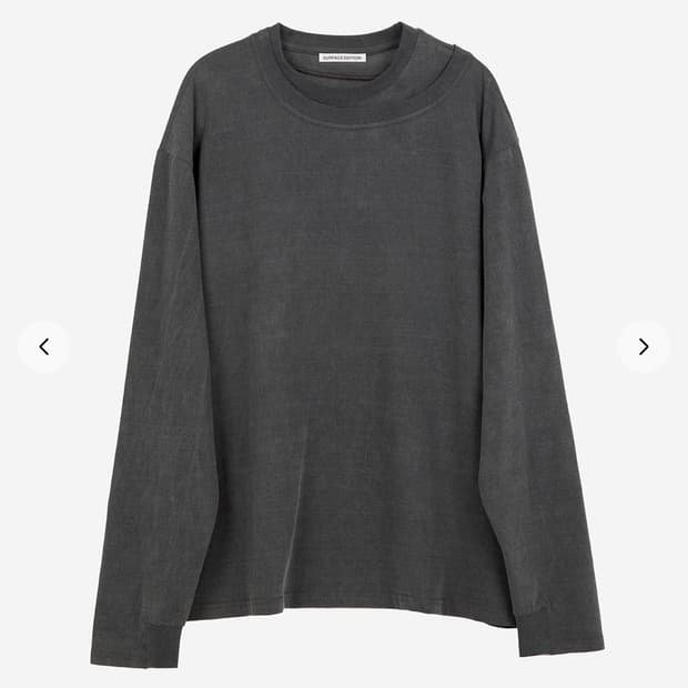 서피스에디션 더블넥 롱슬리브 M