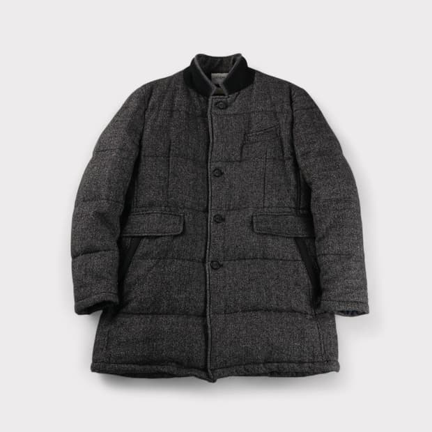 [XXL] 워모 헤링본 덕다운 패딩 코트