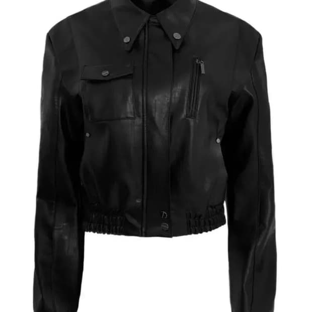 보헤미안서울 레더 블루종