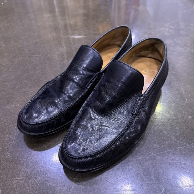 발리 클래식 콜마르 심플 로퍼 블랙 8.5