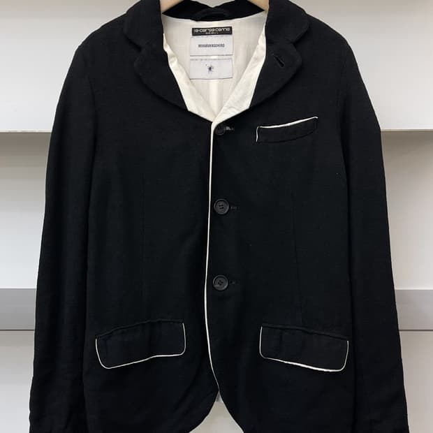 미하라 야스히로 11f/w /3B 실크 블레이저 자켓