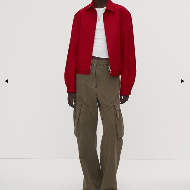 토니웩Tonywack 코튼 트윌 프렌치 블루종 자켓 S 정가 245,00