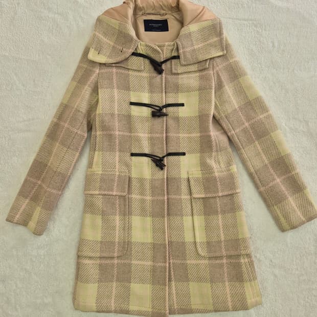 버버리 여성 더플코트