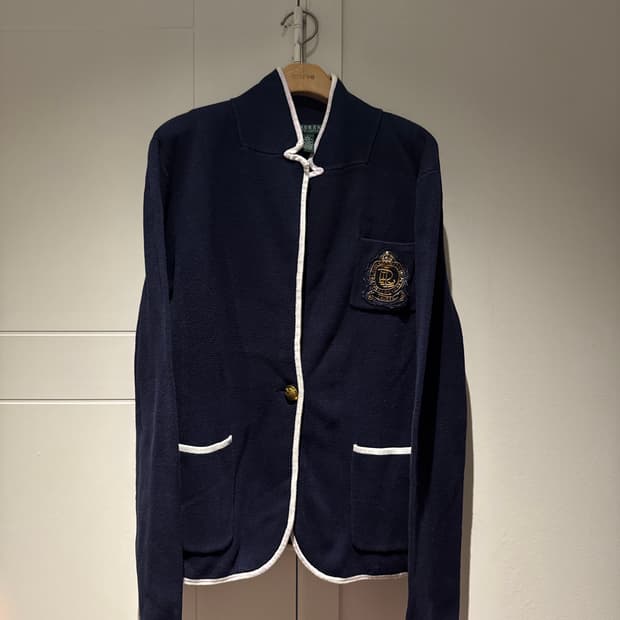 폴로 빈티지 프레피 가디건