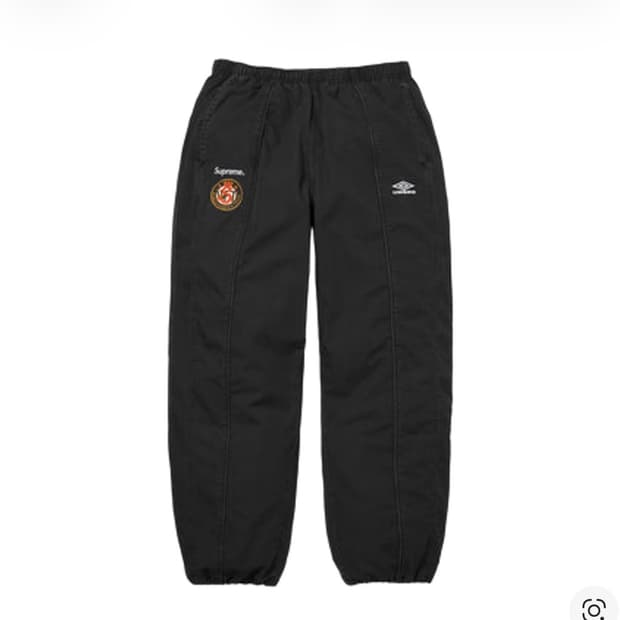 (L) 슈프림x엄브로 코튼 립스탑 트랙팬츠-26ss