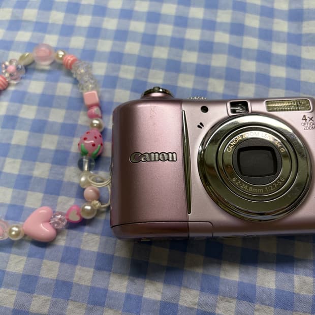 캐논 파워샷 A1100is 핑크라일락 빈티지 디카