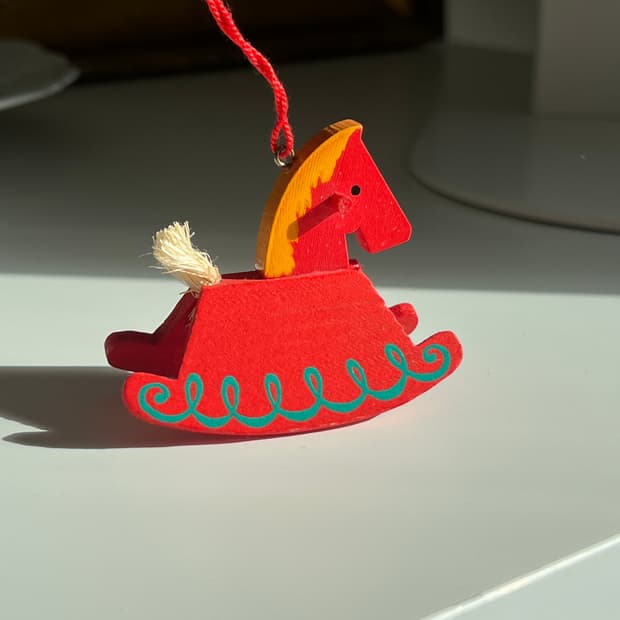 독일 원목 크리스마스 오너먼트