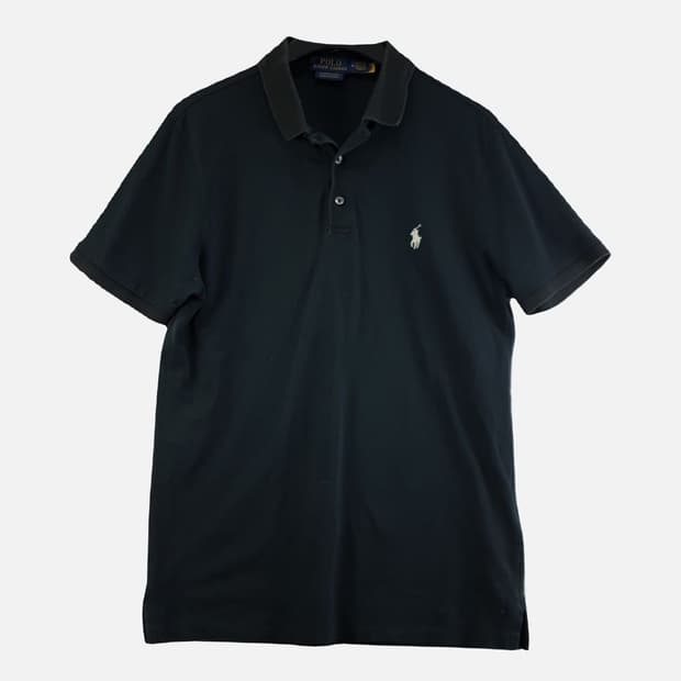 폴로랄프로렌 블랙 남자 M 카라티 O1155