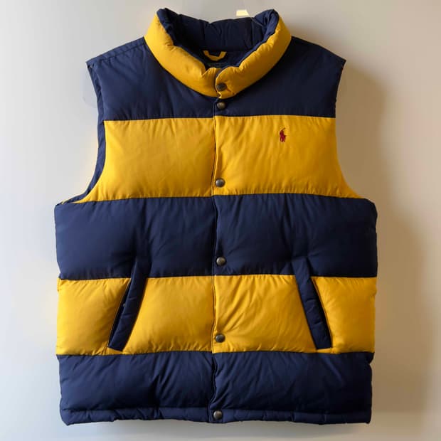 폴로 랄프로렌 우먼 럭비 패딩 조끼