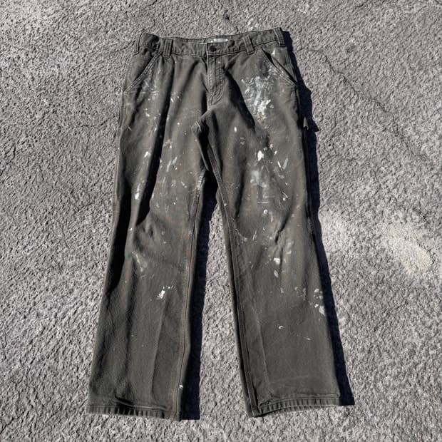 칼하트 헤비 워크 카펜터 팬츠 카키 B126