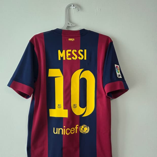 바르셀로나 14 15 홈 메시 유니폼 해외S
