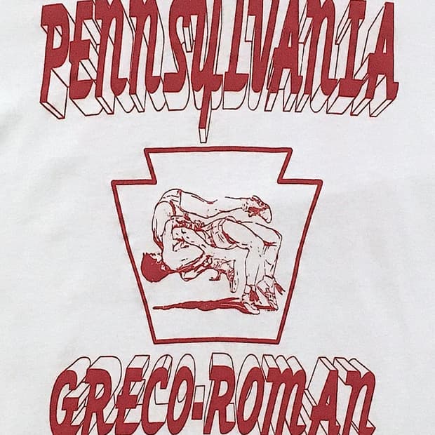 Pennsylvania greco-roman vtg t-shirts