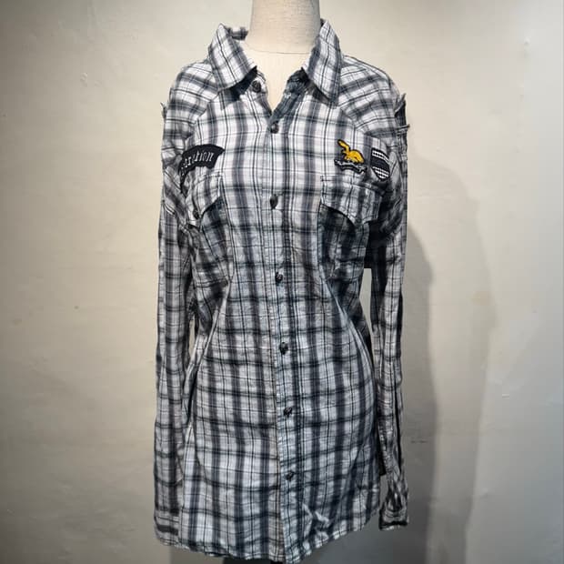 Tartan Destruction shirts 