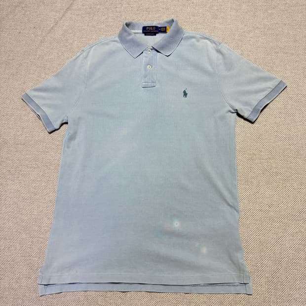 폴로 랄프로렌 커스텀 슬림핏 반팔 카라티