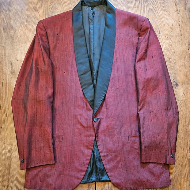 60s 빈티지 스모킹 자켓