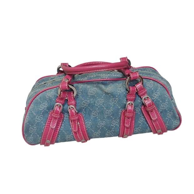 Blue marlin y2k Denim Vintage 2way Bag
