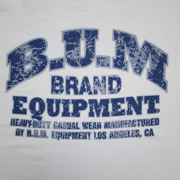 B.U.M Equipment 빈티지 반팔 티셔츠88